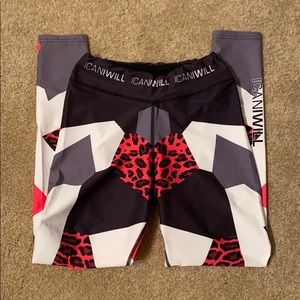 I Can I Will leggings